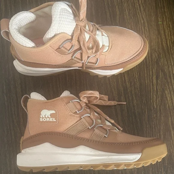 Sorel Women's Brown and White Sneakers - Picture 4 of 4